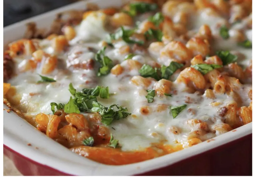 High Protein Pasta Bake