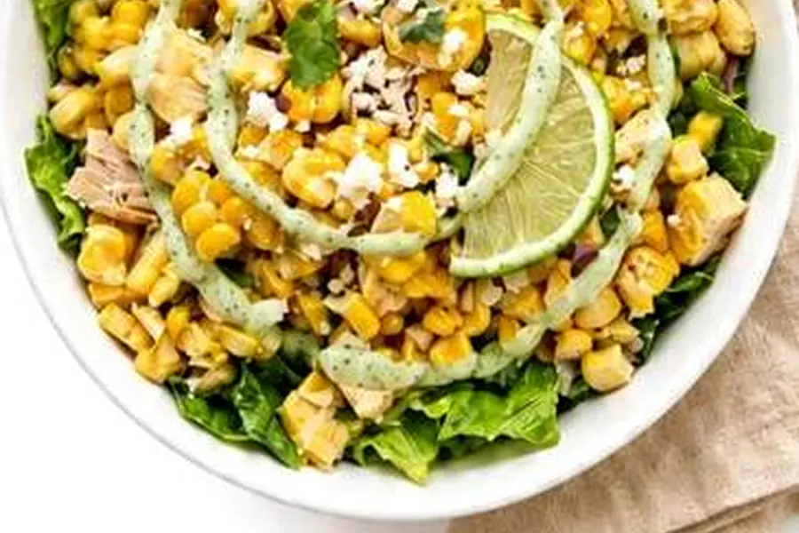 Mexican Street Corn Chicken Salad